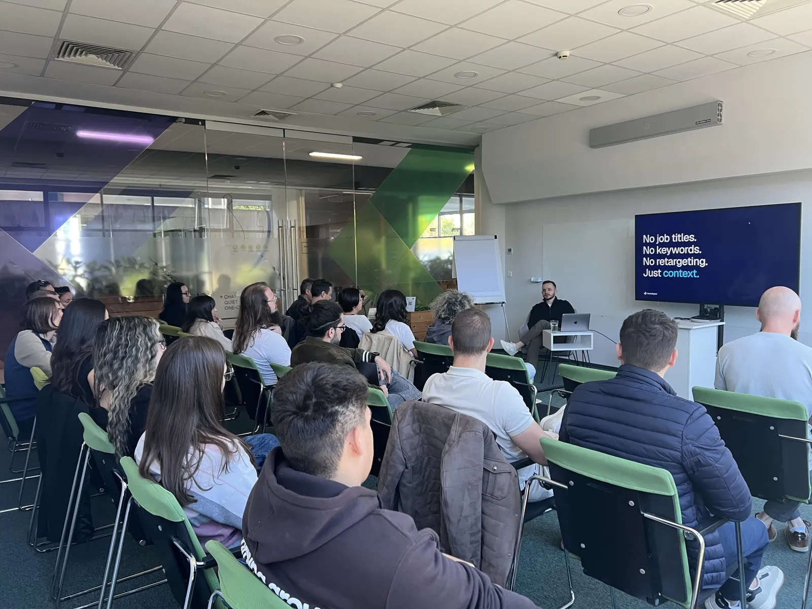Emil Zagorov presenting at VertoTalks #25, Campus X Sofia, October 2026